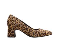 Clarks Womens/Ladies Fernie Leopard Print Court Shoes