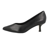Clarks Women's Laina Rae Closed Toe Pumps, Black Black Leather, 4 UK