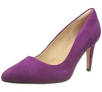 Clarks Women's Laina Rae Pump, Purple Suede, 3 UK