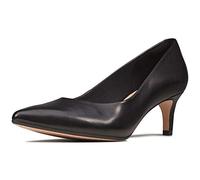 Clarks Women's Laina55 Court Closed Toe Pumps, Black, 6.5 UK