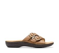 Clarks Women's Laurieann Opal, Tan Leather, 7.5 Narrow