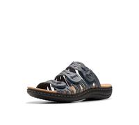 Clarks Women's Laurieann Ruby Flat Sandal, Blue Grey, 3 UK