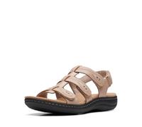 Clarks - Womens Laurieann Vine Shoes, Color Sand Leather, Size: 5.5 UK