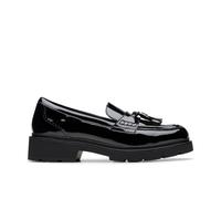 Clarks Lauryl Tassel Womens Black Pat, 6