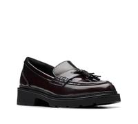 Clarks Women's Lauryl Tassel Slippers, Wine Red, 40 EU Weit