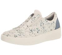 Clarks Women's Layton Rae Sneaker, Blue Floral Textile, 6 UK