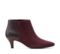 Clarks Women's Linvale Sea Slingback Boots, Burgundy Combi, 5 UK
