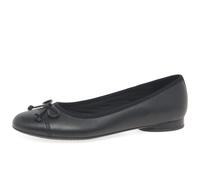Clarks Women's Loreleigh Rae Ballet Flat, Black Leather, 5.5 UK