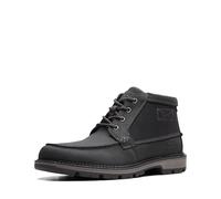 Clarks Women's Maplewalk Moc Oxford Boot, Black Combi, 8