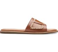 Clarks - Womens Maritime Mule Sandals, Color Tan Interest, Size: 7.5 UK