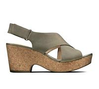 Clarks Womens Maritsa Lara Ankle Strap Sandals, Beige Sage Nubuck Sage Nubuck, 5 UK