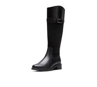 Clarks Women's Maye Carly Knee High Boot, Black, 7.5 UK