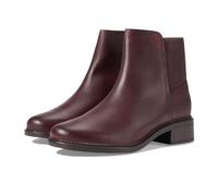 Clarks Women's Maye Palm Chelsea Boot, Bordeaux Leather, 2.5 UK