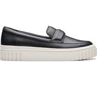 Clarks Women's Mayhill Cove Loafers, Black Leather, 10