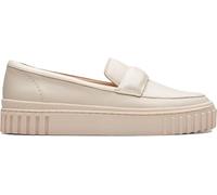 Clarks - Womens Mayhill Cove Shoes, Color Cream Leather, Size: 3.5 UK