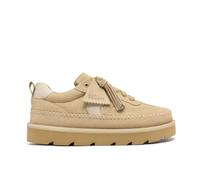 Clarks Womens Meare Eve Maple Suede Lace Up Brown