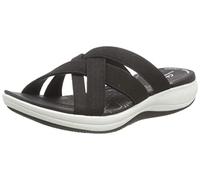 Clarks Women's Mira Grove Flip Flop, Black, 3.5 UK