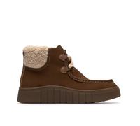 Clarks Women's Mykah IzzyAnkle Boot | Slip-On Cozy Bootie, Suede, Ultimate Comfort Footbed