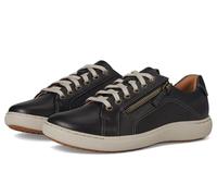 Clarks Women's Nalle Lace Sneaker, Black Solid, 7