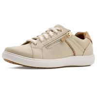 Clarks Womens Nalle Zen, Cream Textile, 7