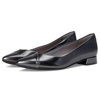 Clarks Women's Natalyn Wish Ballet Flat, Dark Pewter Metallic Synthetic, 7.5 UK