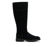 Clarks Women's Nella Hi Black Suede Knee High Boots | Size: 5-Standard Fit Clarks Black 5-Standard Fit