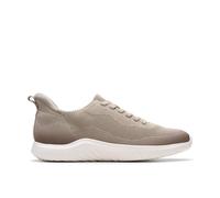 Clarks Women's Nova Lace Sage Trainers in Beige | Size: 4-Standard Fit Clarks Beige 4-Standard Fit