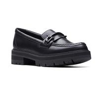 Clarks - Womens Orianna Bit Shoes, Color Black Leather, Size: 5.5 UK