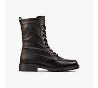 Clarks Orinoco2 Style Black Leather Boots