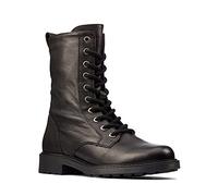 Clarks Women's Orinoco2 Style Black Leather 8.5 M
