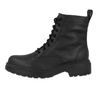 Clarks Premium Women's Orinoco3 Style Fashion Boot, Black Leather, 7.5 UK