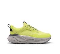 Clarks Womens Pace TrailGo Waterproof Lime Combination Trainers,Lace Up