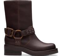 Clarks - Womens Rebelle Up Boot, Color Walnut Lea, Size: 5.5 UK