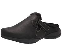 Clarks Women's Roseville Clog, Black Leather, 6.5 UK