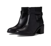 Clarks Women's Scene Star Half Length Boots, Black Leather, 39 EU