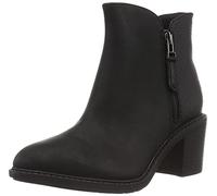 Clarks Womens Scene Zip, Black Combi, 7.5