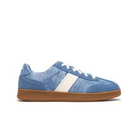 Clarks Women's Seco Speed Denim Blue Trainers, Lace Up | Size: 7/Standard Fit