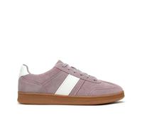 Clarks Women's Seco Speed Mauve Suede Trainers, Lace Up in Purple | Size: 8/Standard Fit