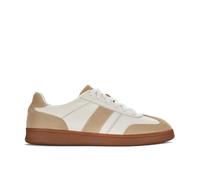 Clarks Women's Seco Speed White Combination Leather Trainers | Size: 5/Standard Fit
