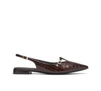 Clarks Womens Sensa15 Jane Black Patent Ballet Pumps,Sling Back