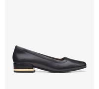 Clarks Seren 30 Court Black Court Shoes,slip Ons Black