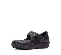Clarks Women's Sillian Bella Closed-Toe Shoe ,Black ,3 UK