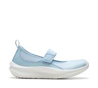 Clarks Womens Solevana Jane, Light Blue Textile, 6.5
