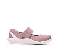 Clarks Women's Solevana Strap Dusty Rose Interest Mary Jane Shoe in Pink | Size: 5/Standard Fit