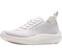 Clarks Women's Solevana Style CloudSteppers Sneaker, Off White Nubuck, 8.5 UK