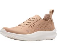 Clarks Women's Solevana Style Sneaker, Sand Nubuck, 3.5 UK