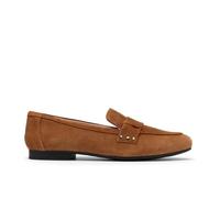 Clarks Womens Tamna Strap Black Suede Loafers,Slip Ons