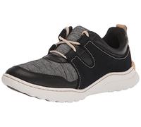Clarks Women's Teagan Lace Sneaker, Black Combi, 8
