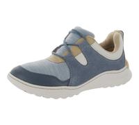 Clarks Women's Teagan Lace Sneaker, Blue Grey Comb, 9 UK