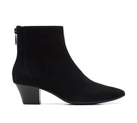Clarks Women's Teresa Fashion Boot, Black Suede, 4.5 UK